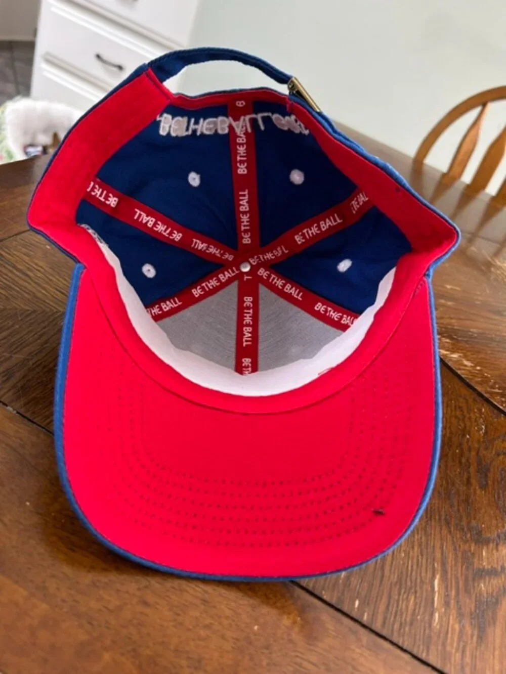 BE THE BALL Golf Cap with adjustable strap - $19